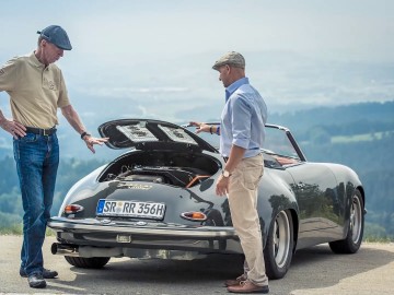 Niezwykłe Porsche 356 Waltera R&ouml;hrla z silnikiem 930 Turbo